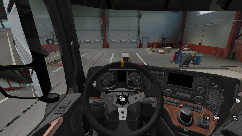 ETS2 | Mercedes Actros MP4 OMP Steering Wheel by ZoCi from oldboyZ customZ