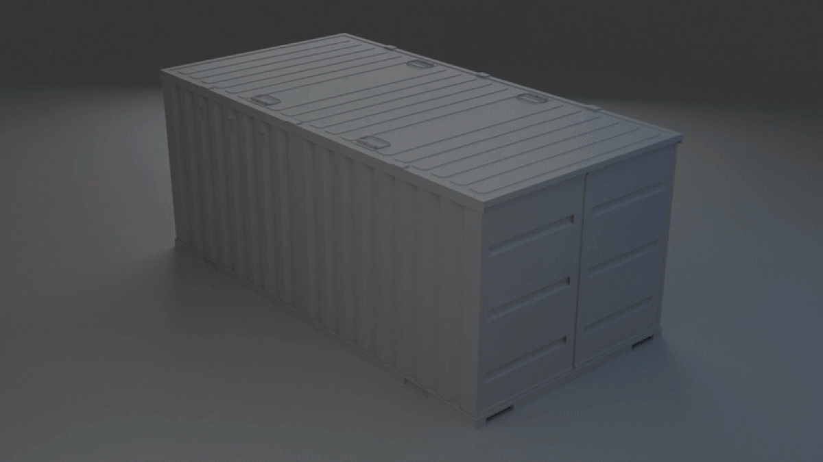 Blender to Unreal Shipping Container screenshot 2