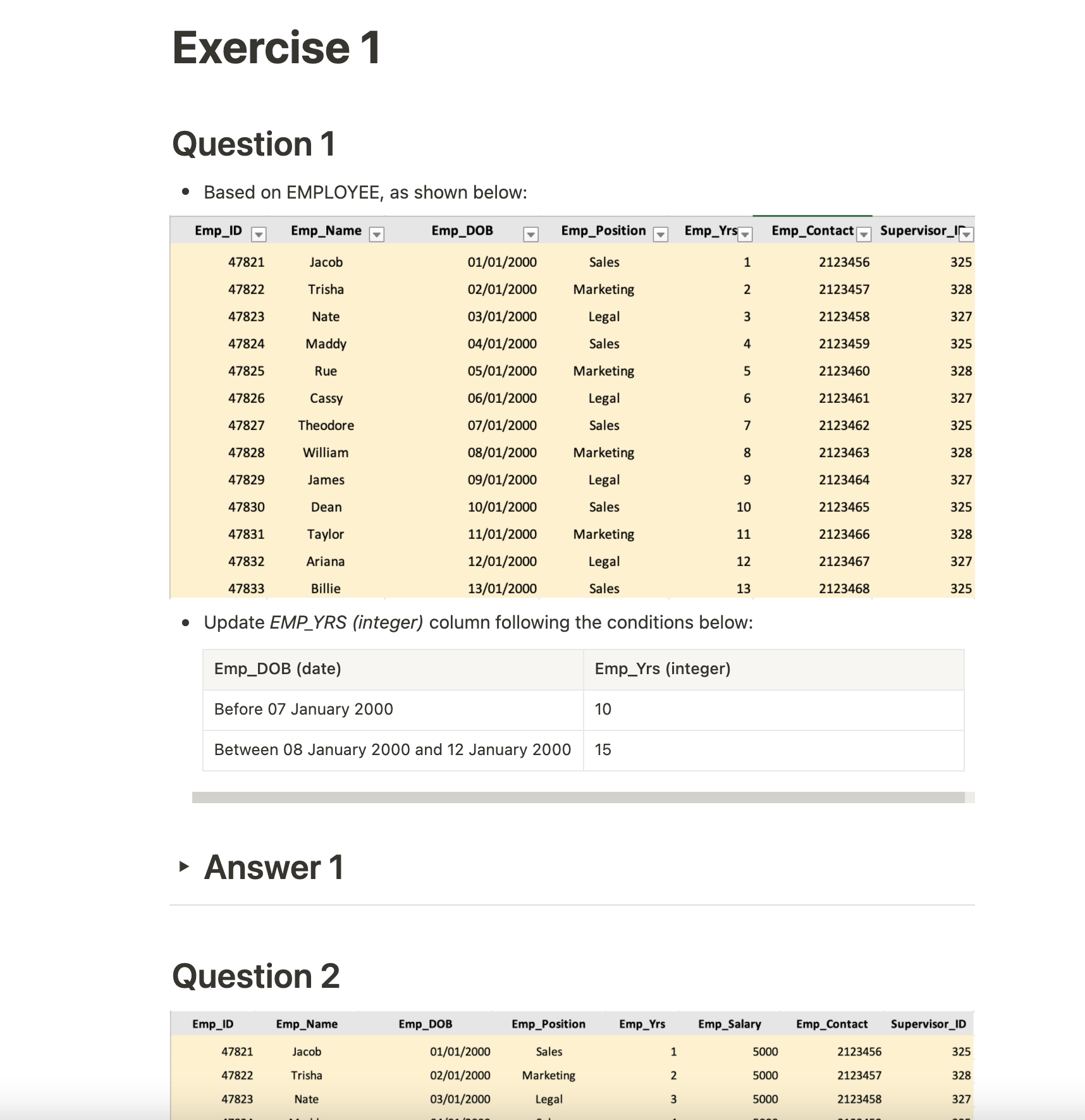 A guide to mastering sql
