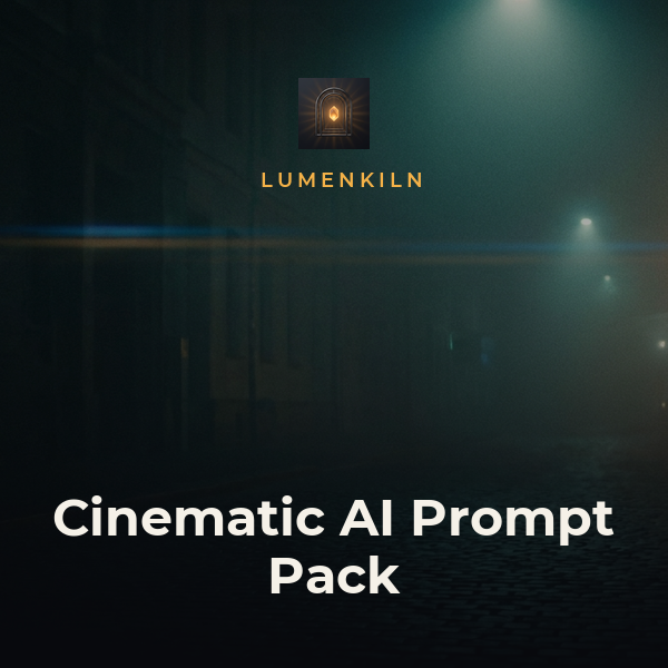 Cinematic AI Prompt Pack