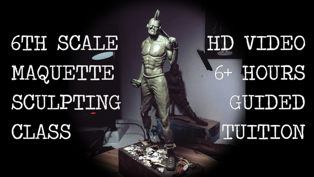 1/6th Scale Character Sculpting Class