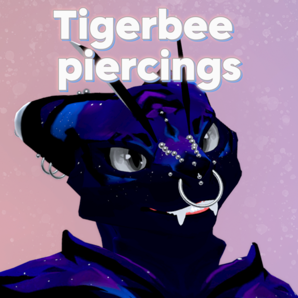Tigerbee Piercings & Tailrings by Gl1tchey