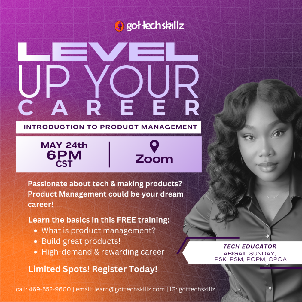 Level up your career intro to product management