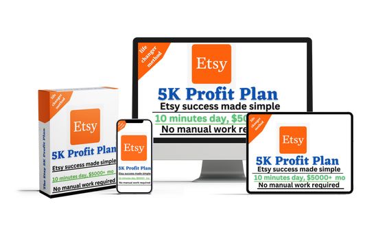 Etsy 5k Profit Plan Making 5000 Every Month With Just 10 Minutes