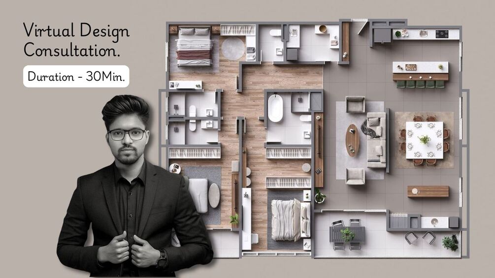 Visual Reference: Virtual Zoom Interior Design Consultation
