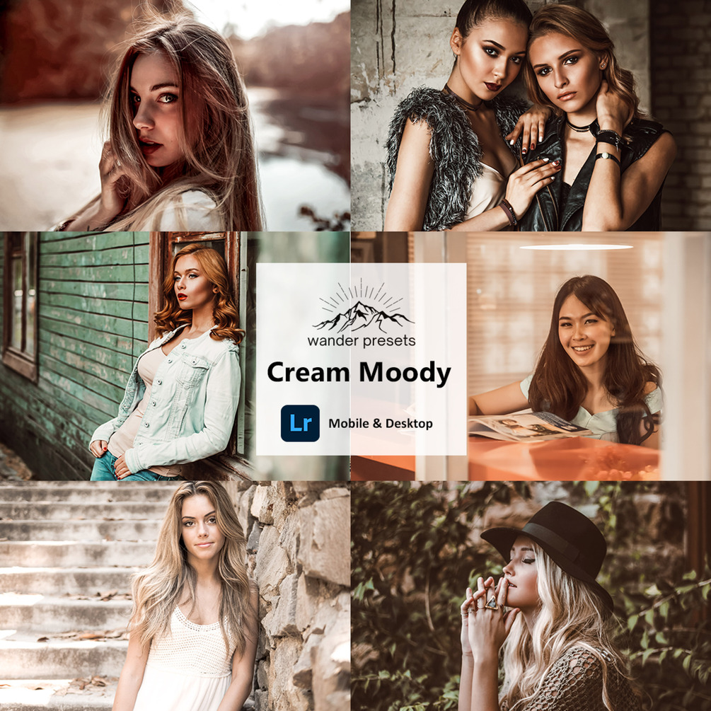 Lightroom Preset Dark Cream Collection
