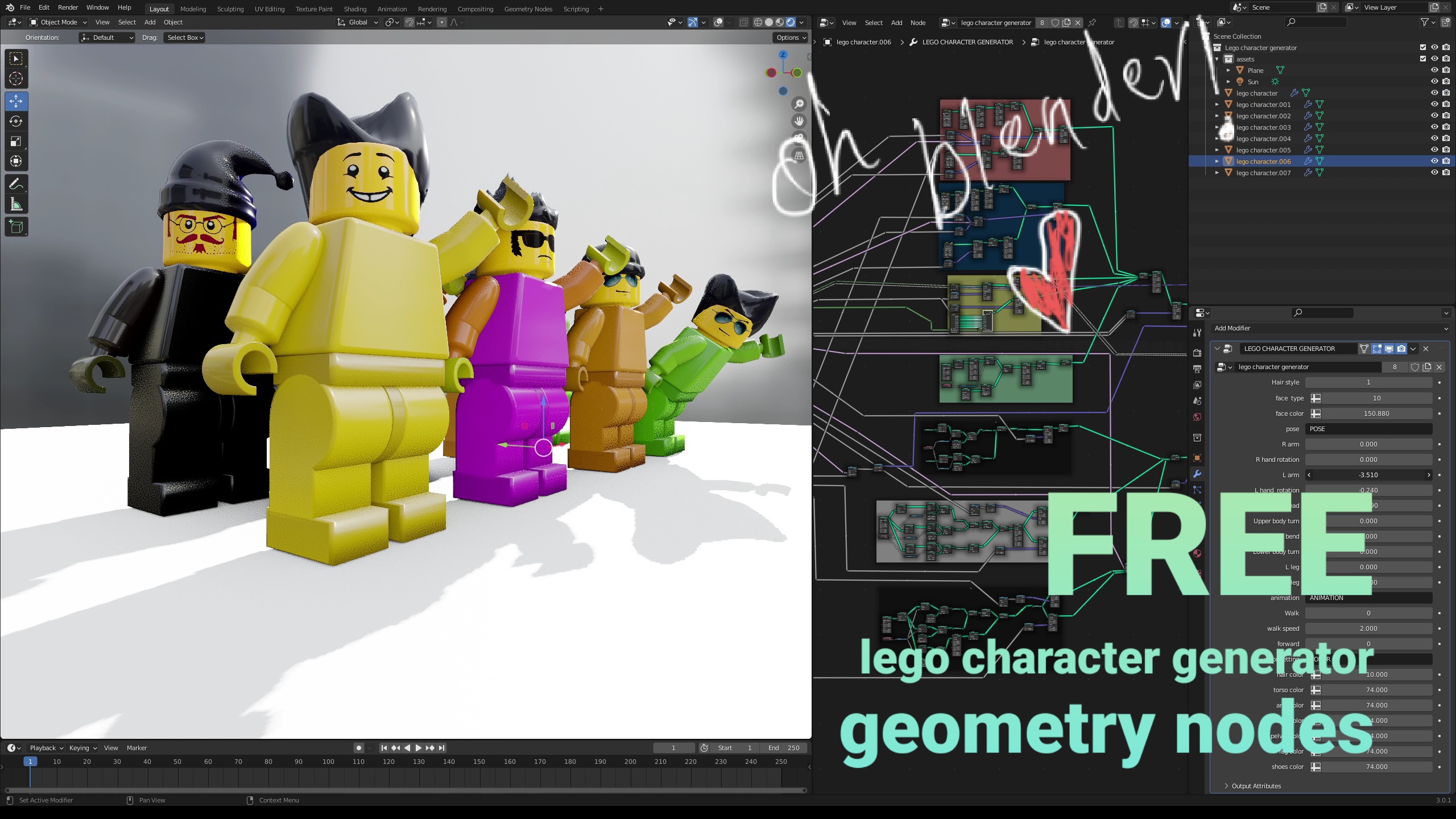 Lego store character generator