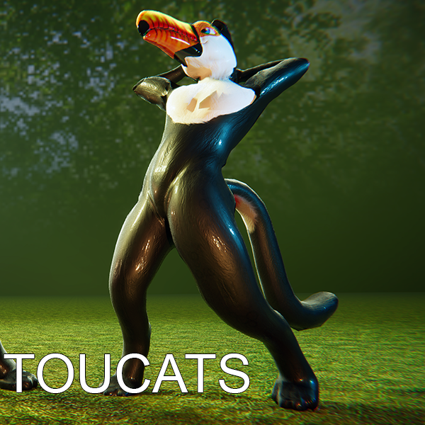 Toucat (vrchat avatar) by BananaThief