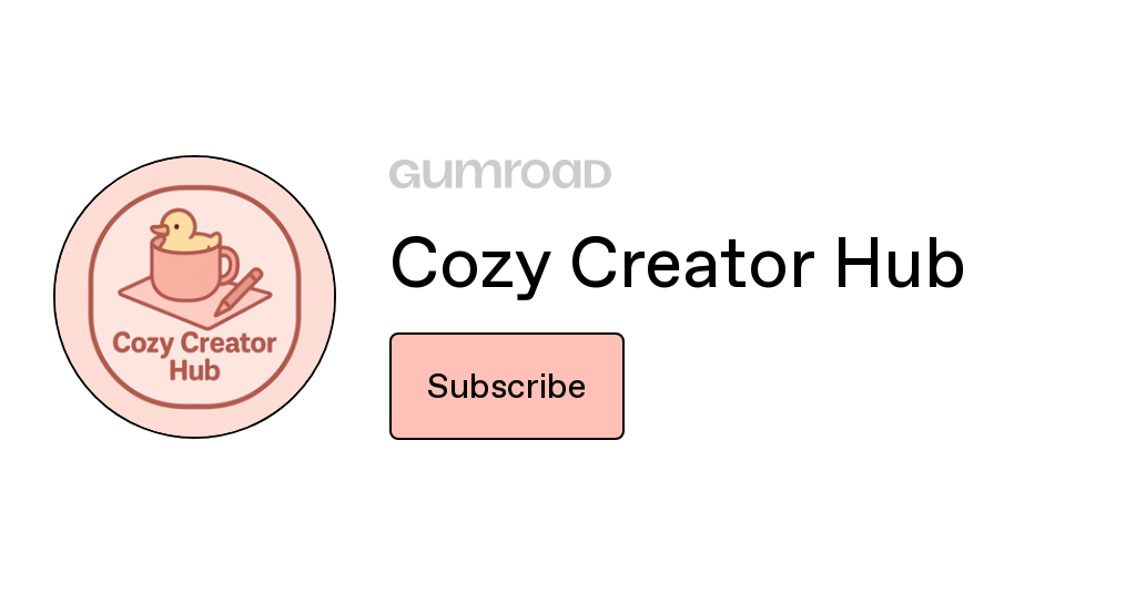Cozy Creator Hub