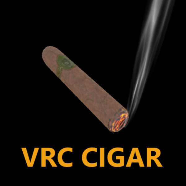 VRChat Cigar : Smokable and Posable Cigar
