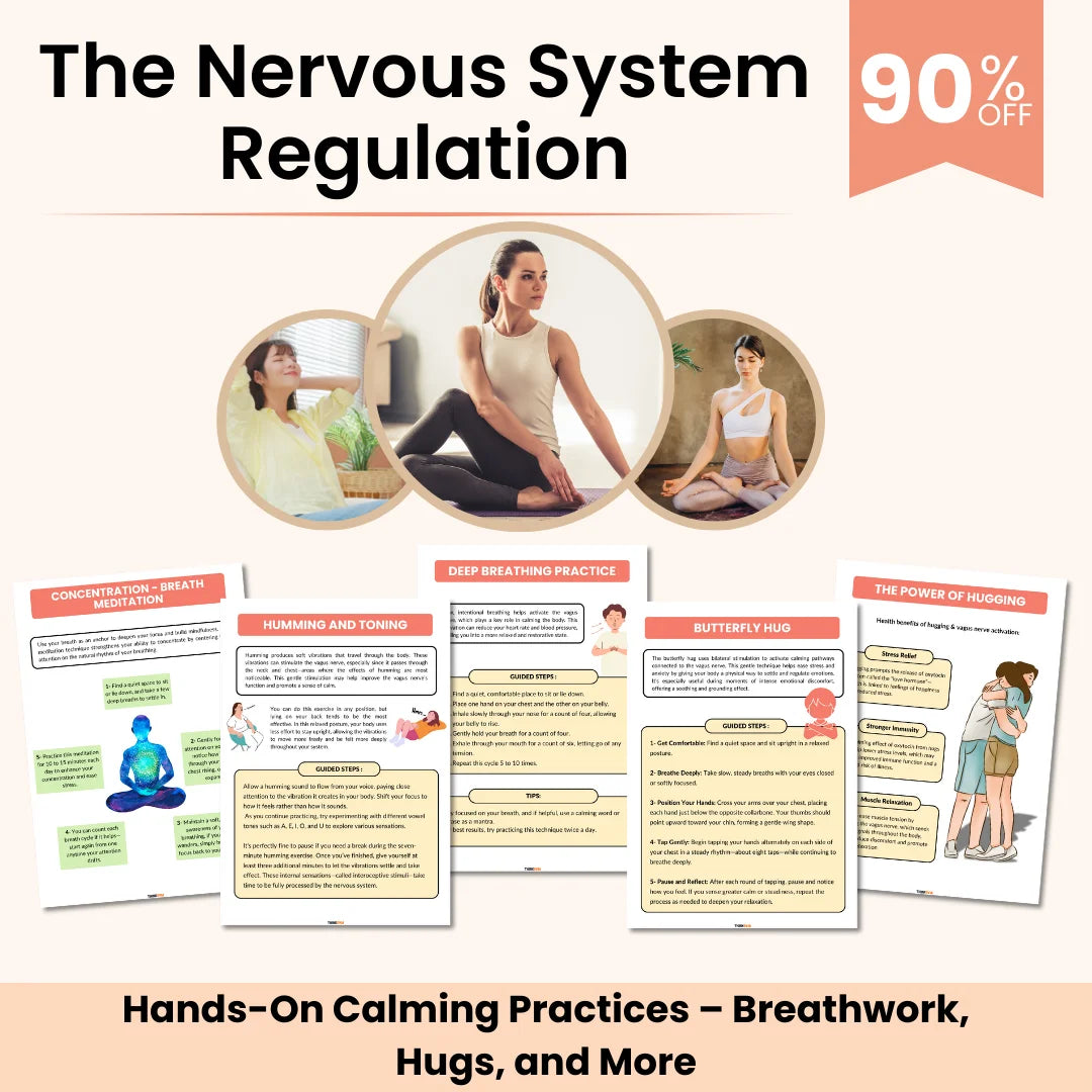 The Nervous System Regulation Workbook: A Polyvagal Theory Workbook for ...