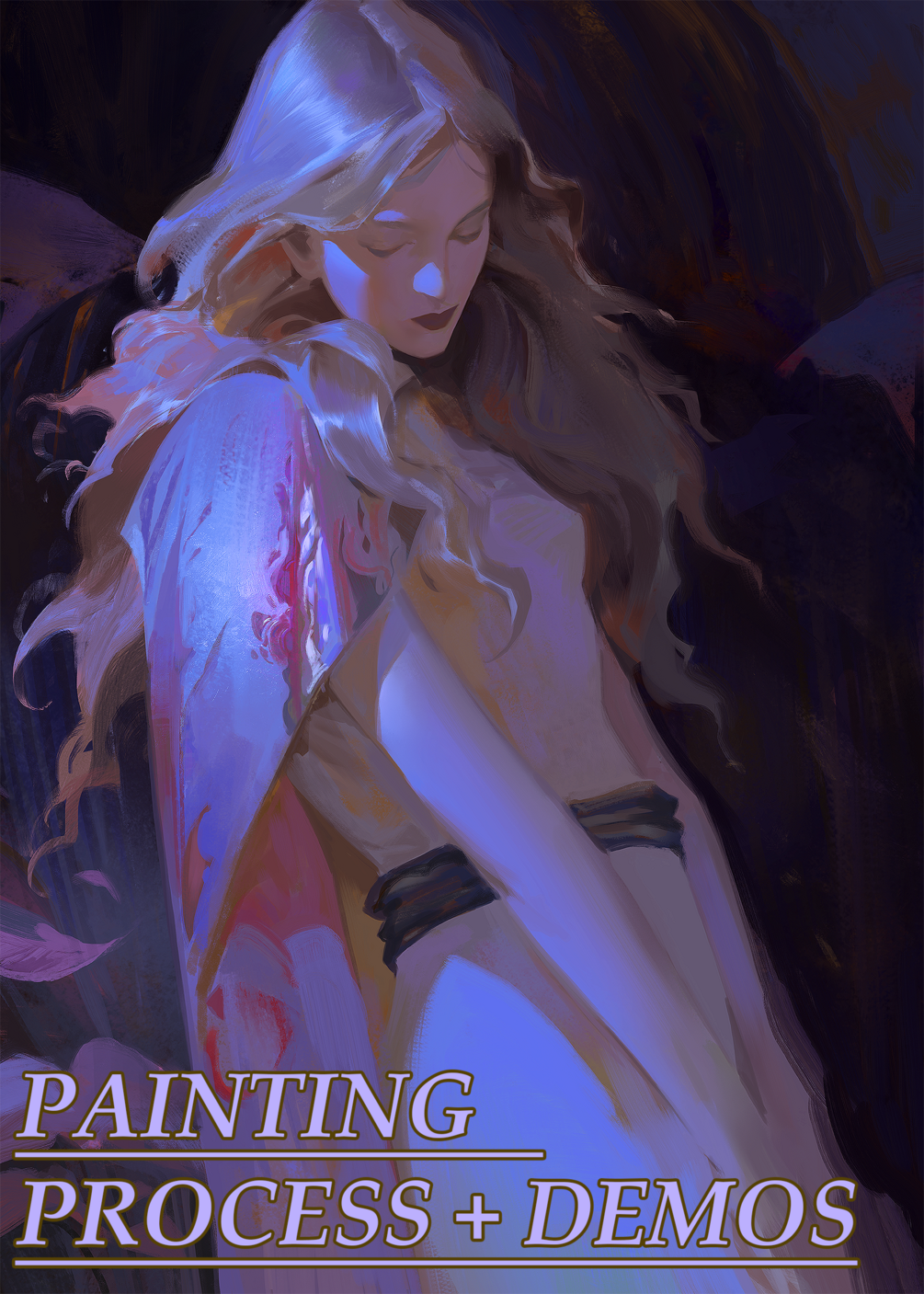 Painting Demos + Moonlit Enchantress Painting Process Video by Yuming Li