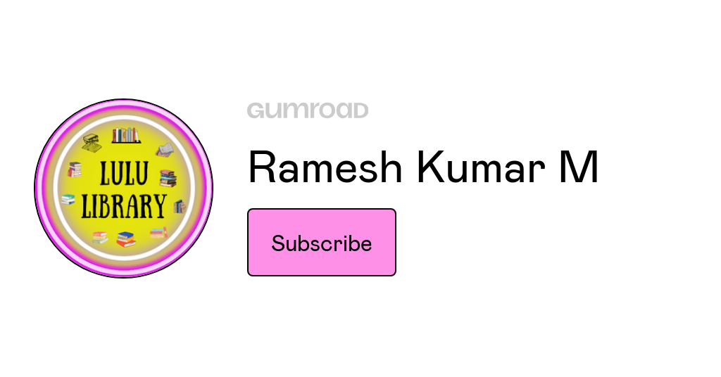Ramesh Kumar M
