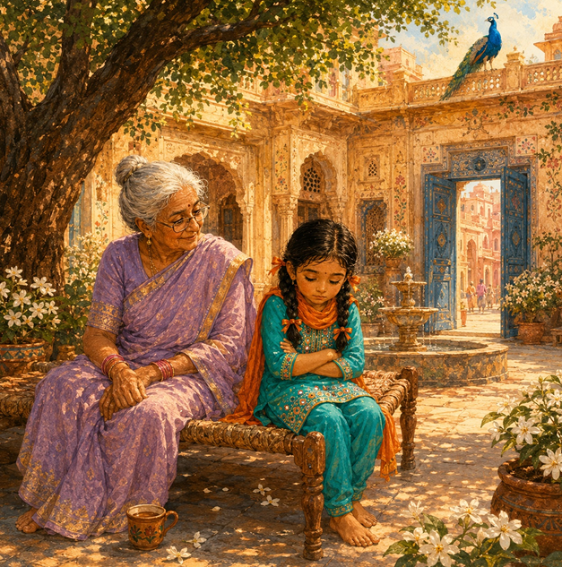 The Rickshaw Driver’s Smile — Nani’s Story Box, Book 2 preview image 8