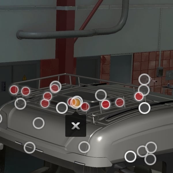 *[rack tuning part] Scania NG roof rack for aircondition by WC007 D3SIGN