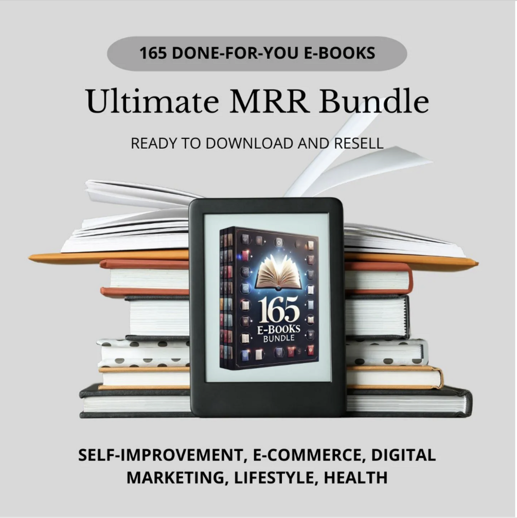 Passive Income MRR eBook Bundle, Resell Rights, Digital Products ...