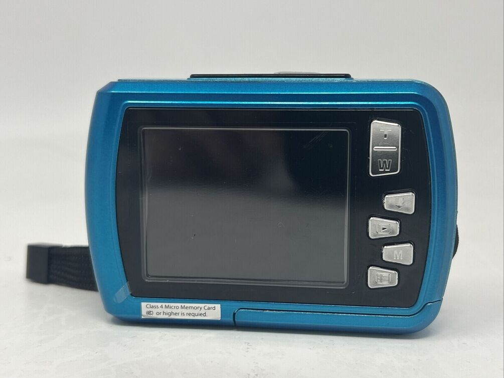 Polaroid 16MP Waterproof Digital Camera Teal Camera only.no extras