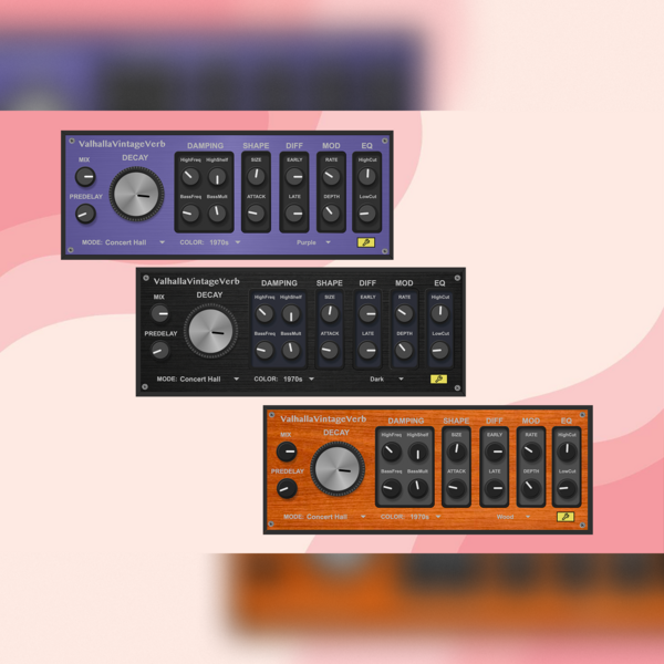 Valhalla VintageVerb Wrapper (Hardware themes)