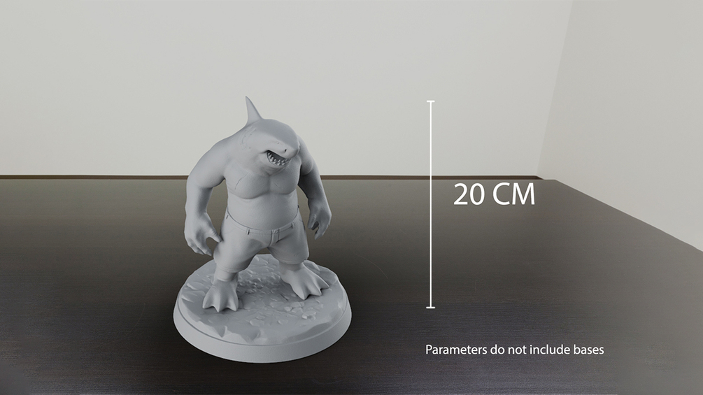 King shark (suicide squad) 3D print