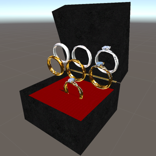 Marry Me <3 (Ring Box and Rings)