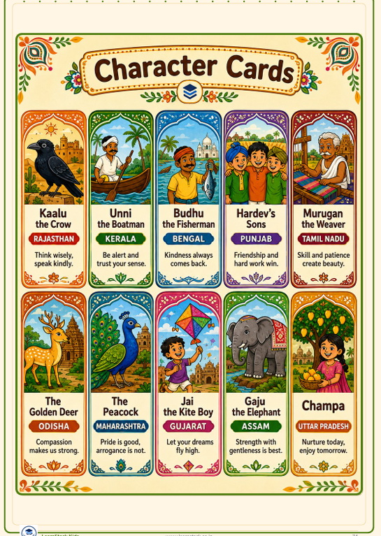 Grandma’s Village Tales — 10 Timeless Stories from India for Kids preview image 14