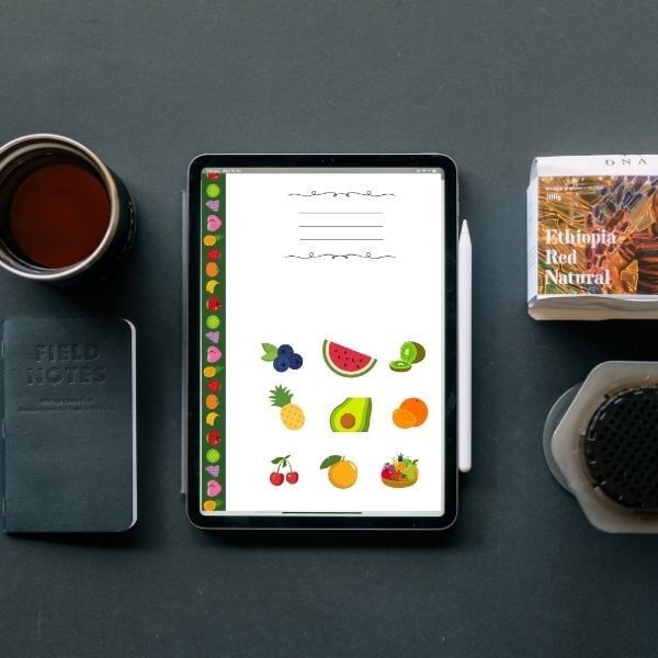 a-notebook-cover-template-fruits-with-dimensions-2551-x-3626-pixels