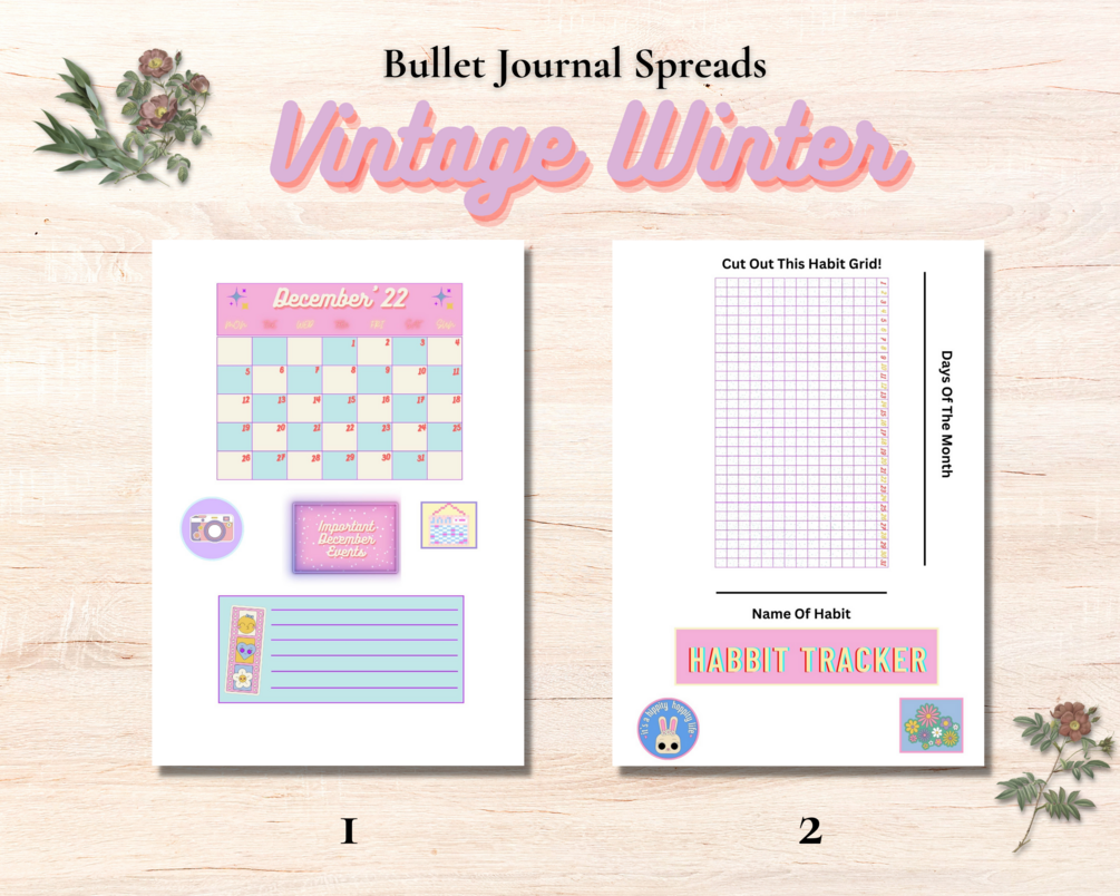 Printables - Bullet Journal Spread