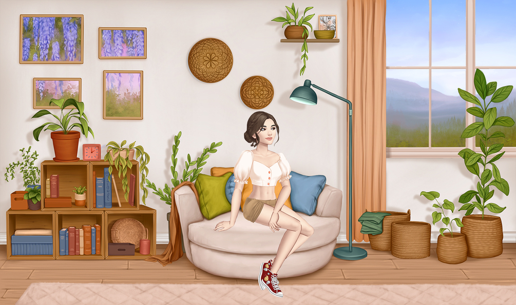 Dana_i_Nana Beautiful Girls Digital Art (Interview #28) - YourArtPath