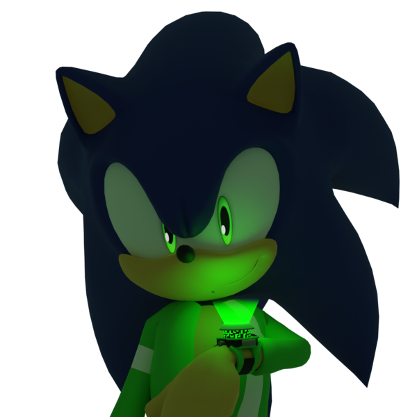 Sonic Ben 10 (Ultimate Alien Force) VRCHAT Avatar Unity Package by Admiral Kirby