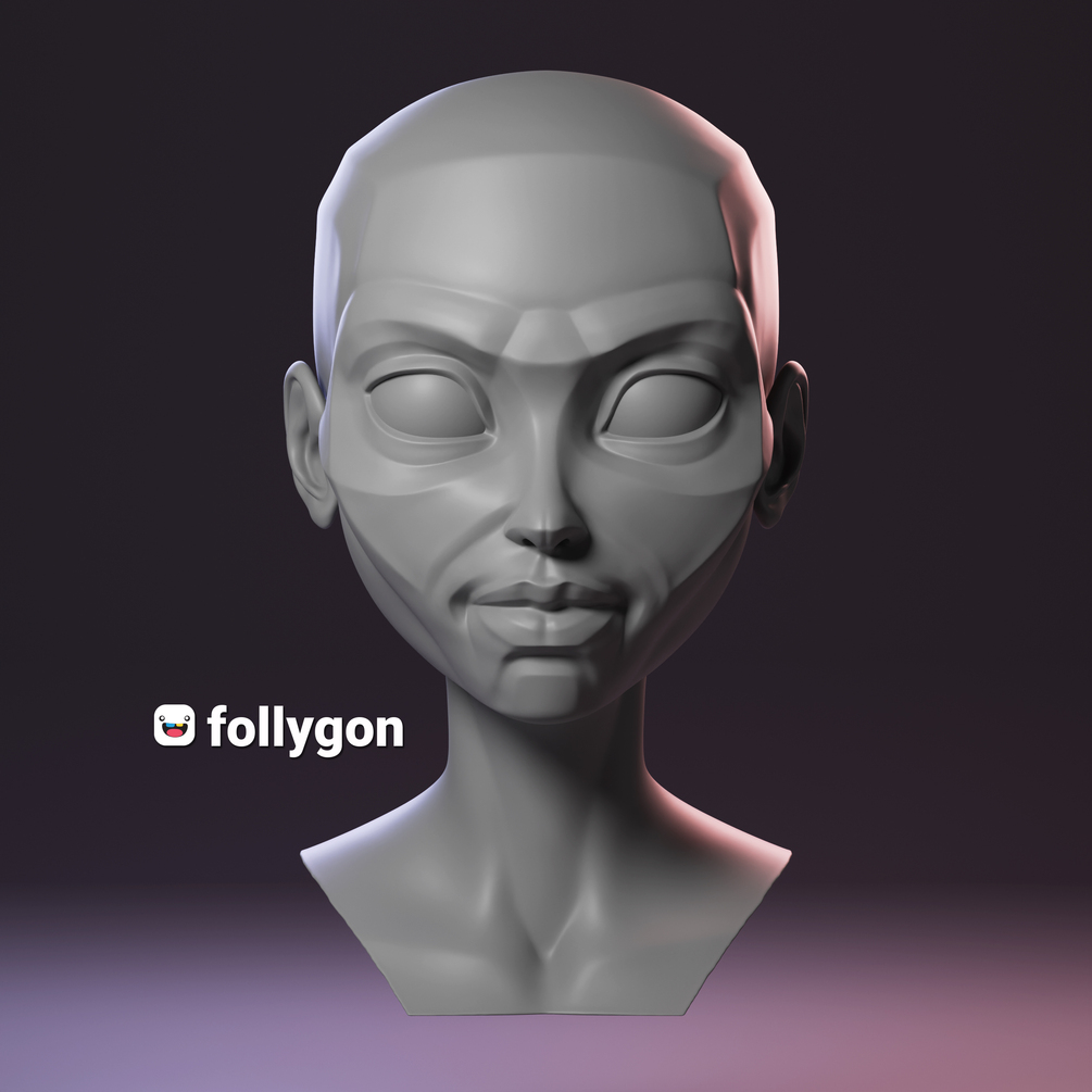 Sculpting woman face tutorial by Kularien on DeviantArt