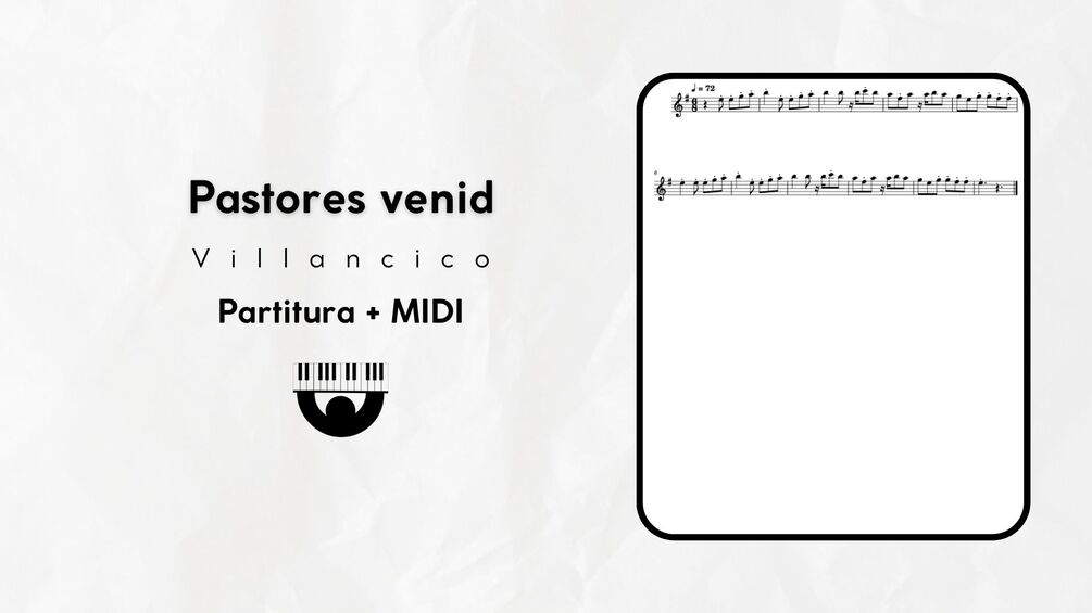 VILLANCICO PASTORES VENID visual data 8