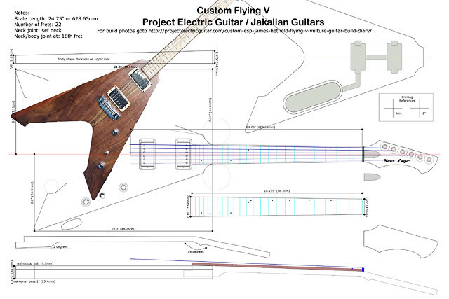 Flying v чертеж