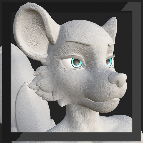 Furbrushed Space Yeen Normal & Height Maps