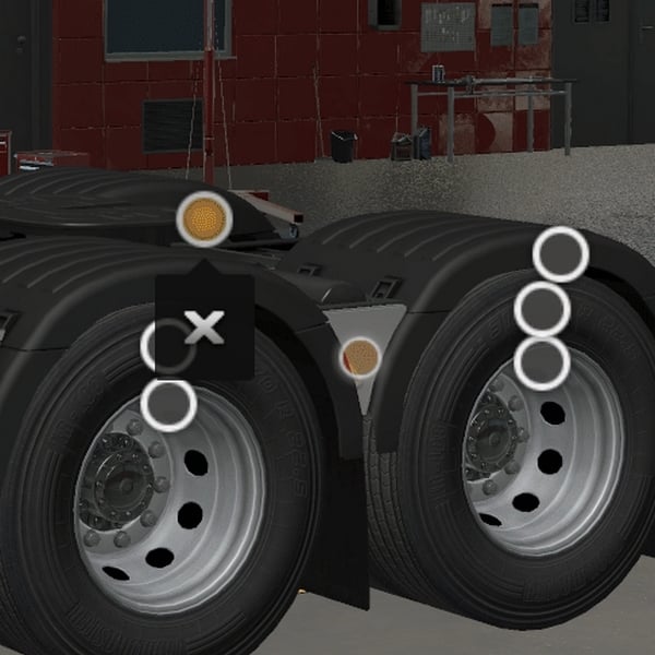 *[r_light tuning part] Scania NG rear fender sideskirts by WC007 D3SIGN