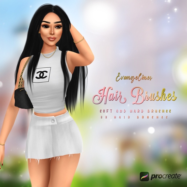 Evangelines hair brushes | 88 Brushes by Evangeline