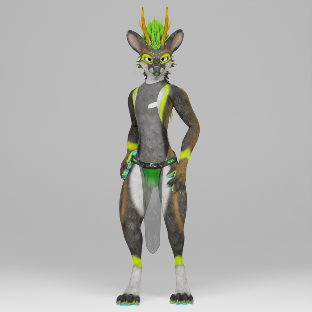 my roblox furry avatar by nudistfoxy -- Fur Affinity [dot] net