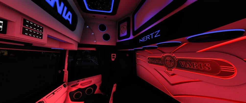 [ETS2] FLBuur Hertz Interior S&R by King Customs