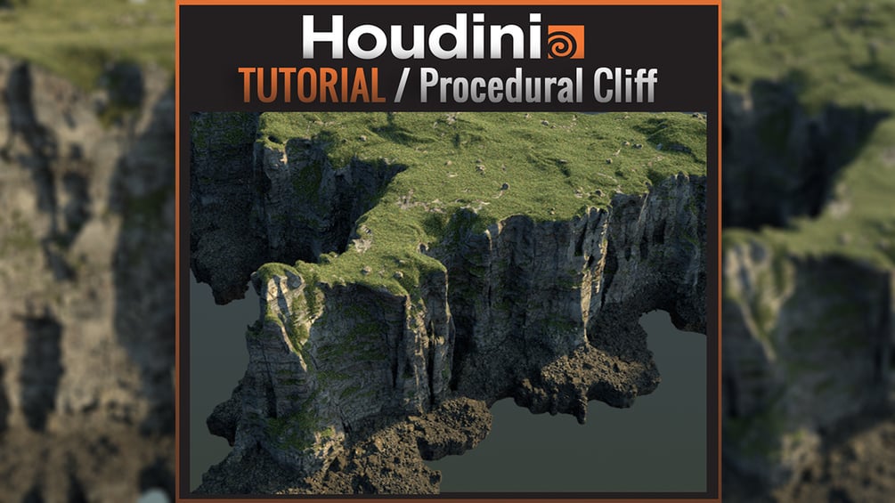 Tutorial series - Procedural Cliffs with SideFX houdini