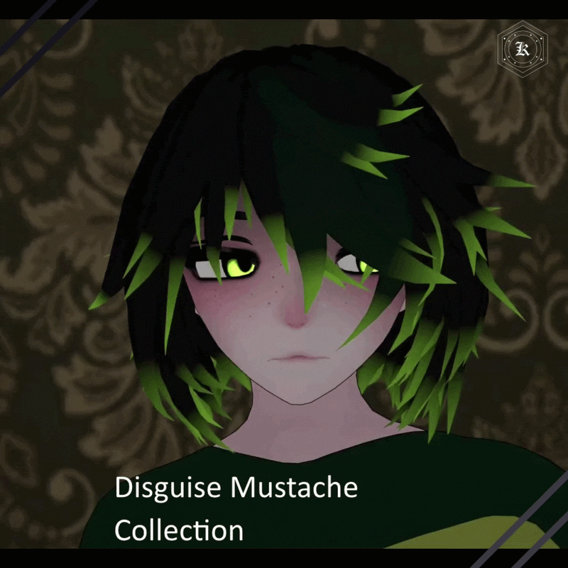 VRChat Disguise Mustache Collection