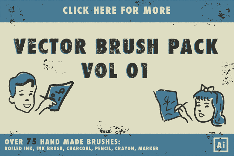 Vector Brush Pack Vol 01 by Rob Brink