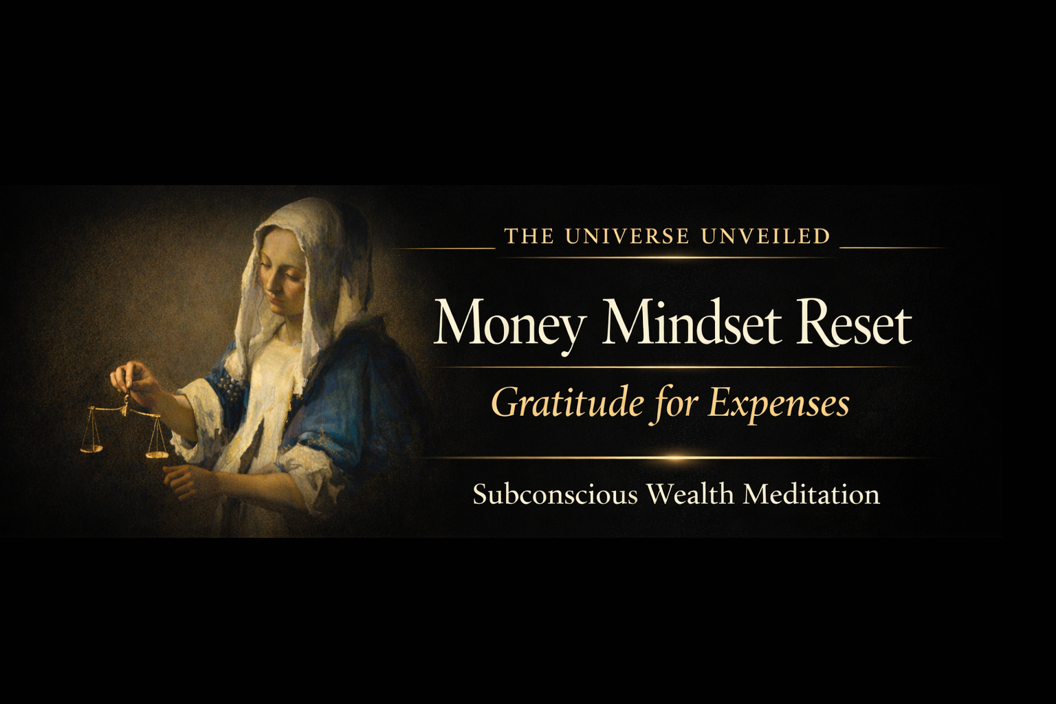 Money mindset reset meditation gratitude for expenses subconscious wealth reprogramming financial nervous system regulation