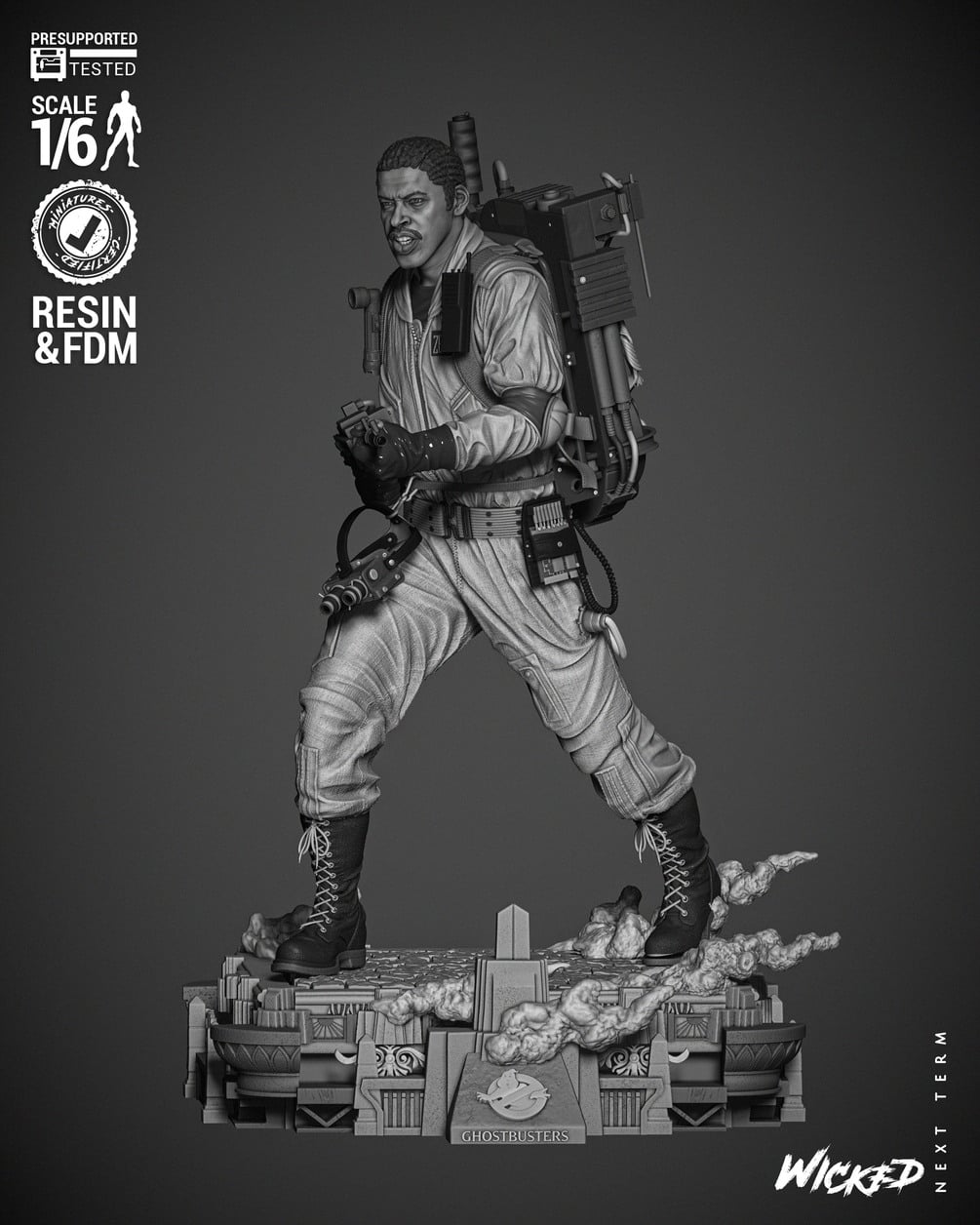 Wicked Movies Winston Sculpture: Tested and ready for 3D printing