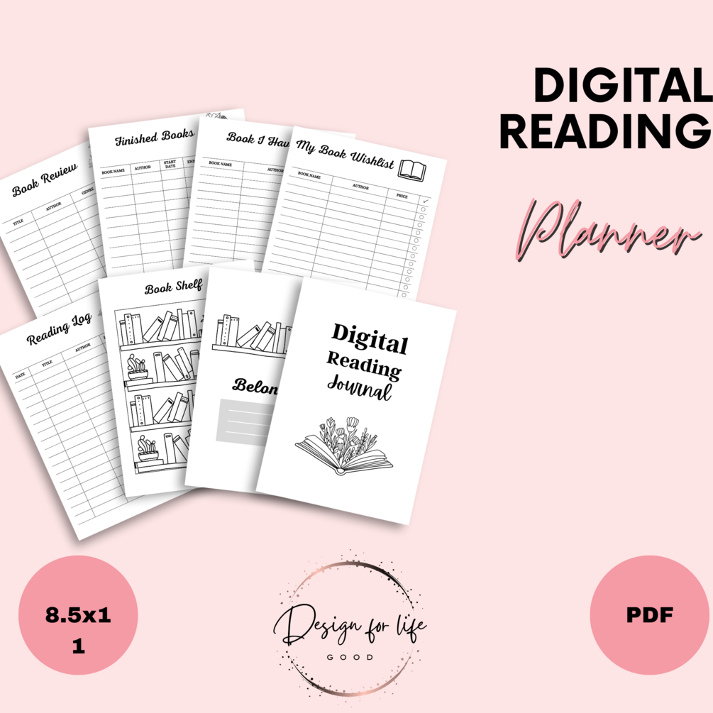 DIGITAL READING PLANNER