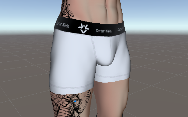 Shulk in his Underwear - Free VRChat Avatars - VRCMods