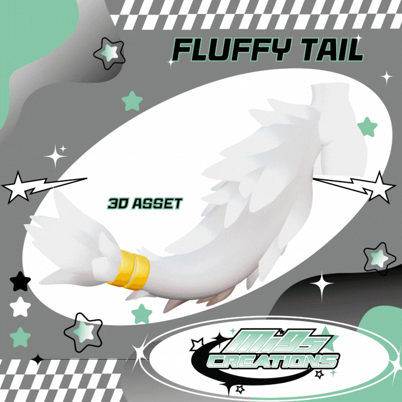 Fluffy Tail | VRChat Asset