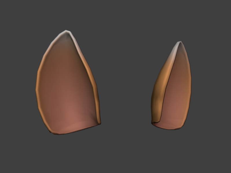 Nekat Ears and Tail set