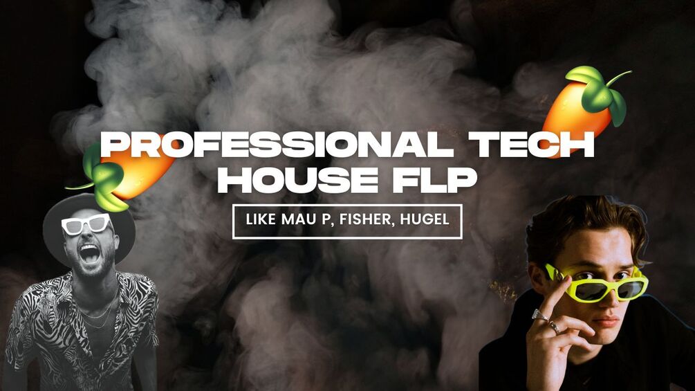 Kou Professional Tech House like Mau P, Fisher, HUGEL...