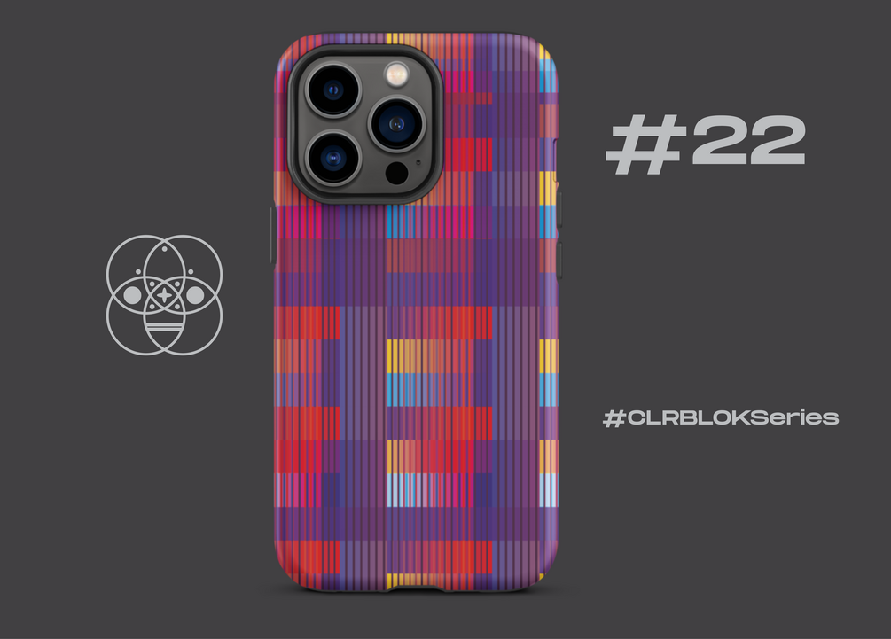 Colour Block Tough Case for iPhone - #22 CLRBLOKSeries