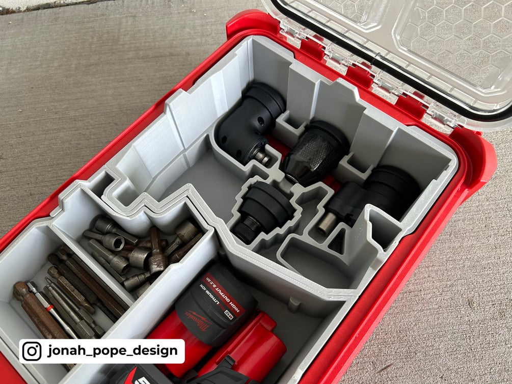 Packout Insert For M12 Rotary Tool - Jonah Pope Design (JP-RT)