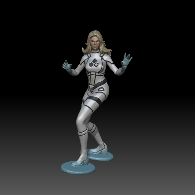 INVISIBLE WOMAN - FUTURE FOUNDATION - MCP SCALE